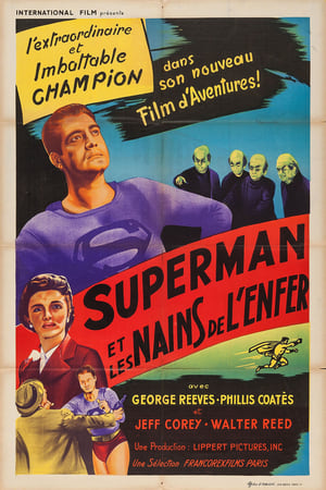 Poster Superman et les Nains de l'Enfer 1951