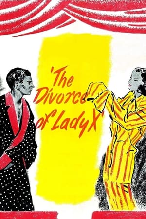 Poster The Divorce of Lady X 1938