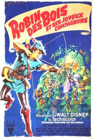 Poster Robin des Bois et ses joyeux compagnons 1952