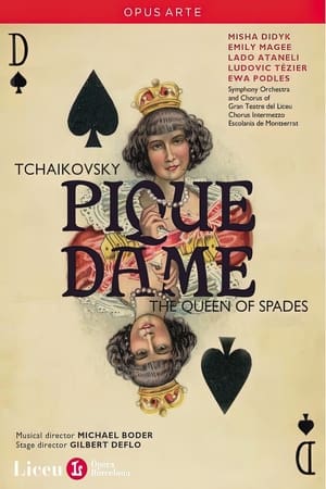 Poster Tchaikovsky: La Dama di Picche - Gran Teatre del Liceu, Barcelona 2010