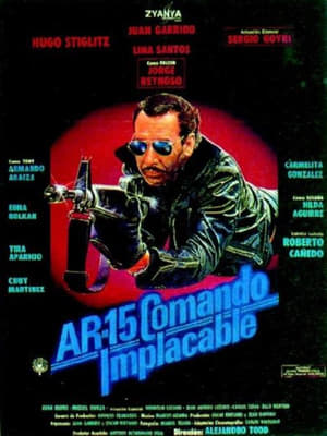 Poster AR-15: Comando implacable 1988