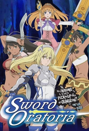 Poster DanMachi : Sword Oratoria Saison 1 Expédition et fuite 2017