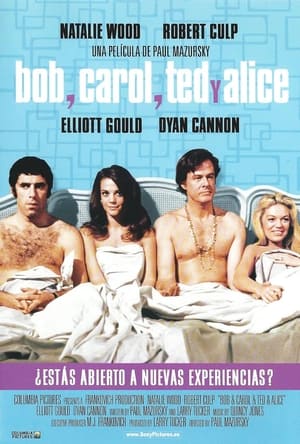 Poster Bob, Carol, Ted y Alice 1969