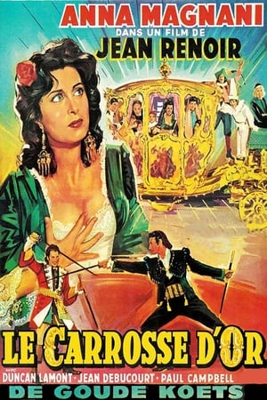 Poster Le Carrosse d'or 1952