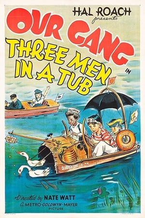 Poster Three Men in a Tub 1938