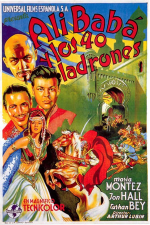 Poster Alí Babá y los cuarenta ladrones 1944
