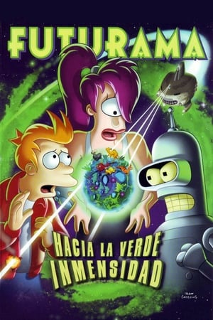 Poster Futurama: Hacia la verde inmensidad 2009