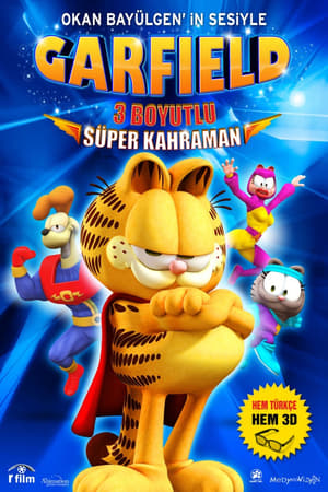 Poster Garfield Süper Kahraman 2009
