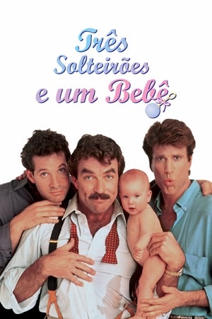 Poster Três Solteirões e um Bebê 1987