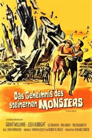 Poster Das Geheimnis des steinernen Monsters 1957