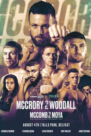 Poster Padraig McCrory vs. Steed Woodall 2023