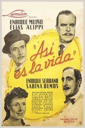 Poster Así es la vida 1939