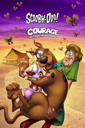 Poster Scooby-Doo et Courage, le chien froussard 2021