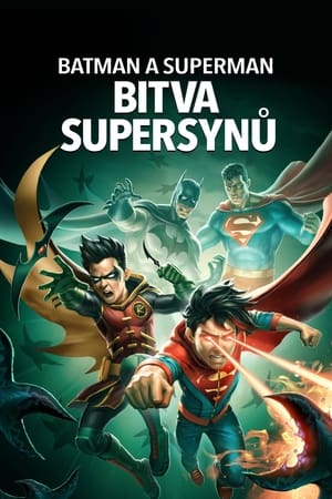 Poster Batman a Superman: Bitva supersynů 2022