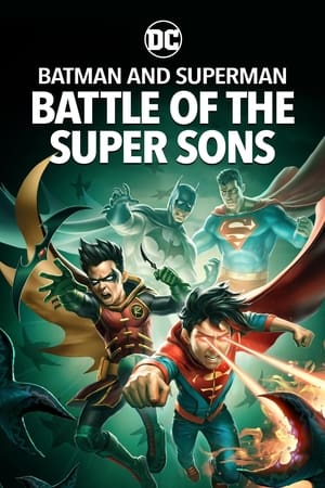 Poster Batman and Superman: Battle of the Super Sons 2022