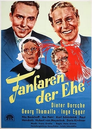 Poster Fanfaren der Ehe 1953