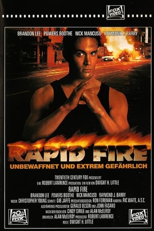 Poster Rapid Fire - Unbewaffnet und extrem gefährlich 1992