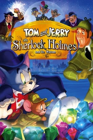 Poster Tom & Jerry als Sherlock Holmes und Dr. Watson 2010