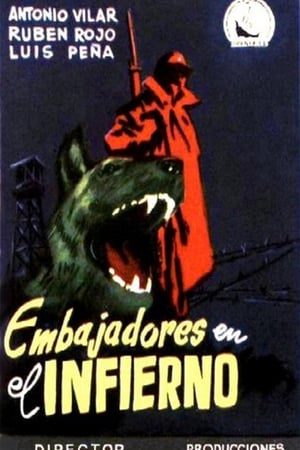 Poster Embajadores en el infierno 1956
