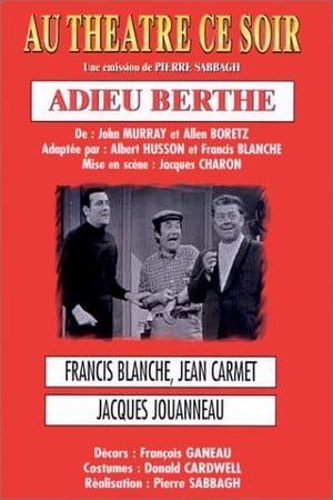 Poster Adieu Berthe 1970