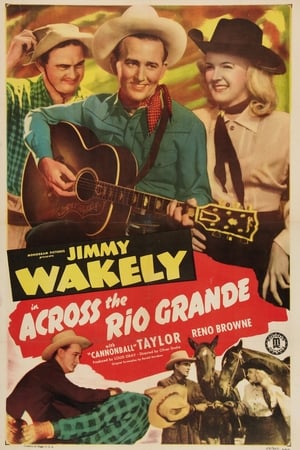 Poster Across The Rio Grande 1949