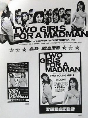 Poster Two Girls for a Madman 1968