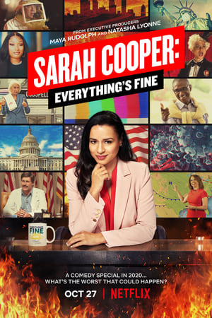 Poster Sarah Cooper: Everything's Fine 2020