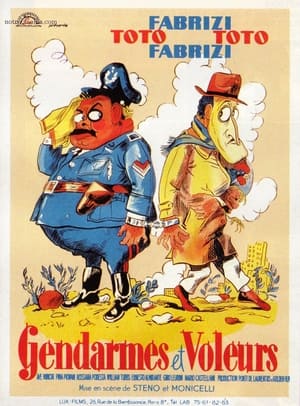 Poster Gendarmes et Voleurs 1951
