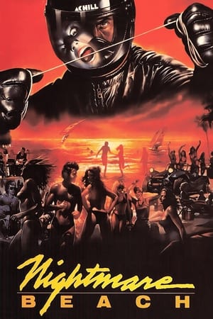 Poster Nightmare Beach 1989