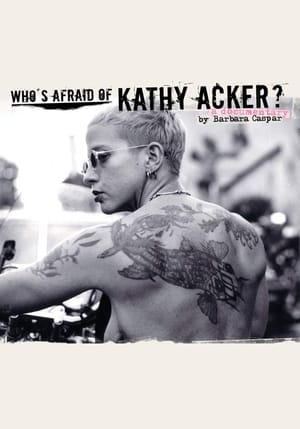Poster Who's Afraid of Kathy Acker? 2007
