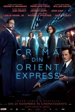 Poster Crima din Orient Express 2017