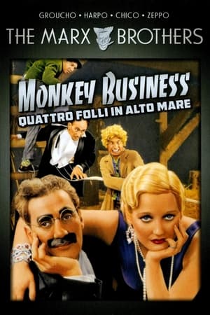 Poster Monkey Business - Quattro folli in alto mare 1931