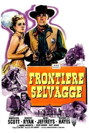 Poster Frontiere selvagge 1947