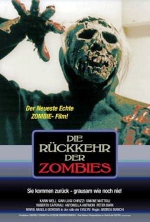 Poster Die Rückkehr der Zombies 1981
