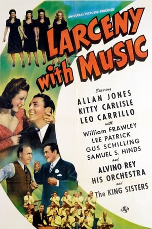 Poster Larceny with Music 1943