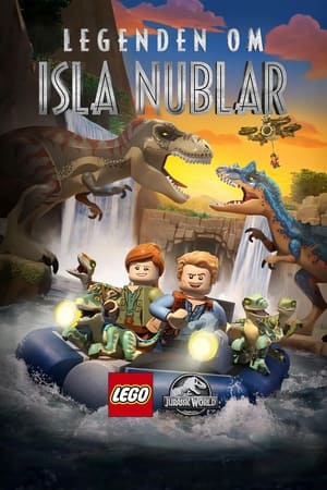 Poster LEGO Jurassic World: Legenden om Isla Nublar Säsong 1 Bortblåst! 2019