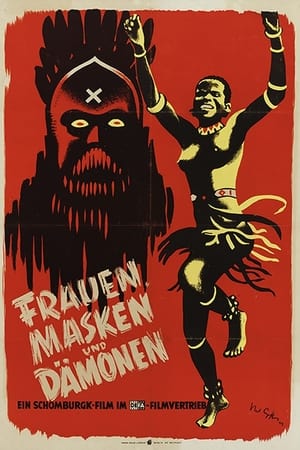 Poster Women, Masks, and Demons 1948