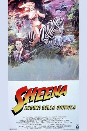 Poster Sheena regina della giungla 1984