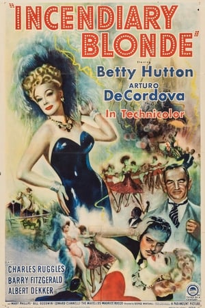 Poster Incendiary Blonde 1945