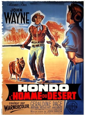 Poster Hondo, l'homme du désert 1953