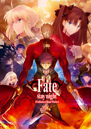 Poster Fate/stay night: Unlimited Blade Works Staffel 2 Konfrontation der Göttersagen 2015
