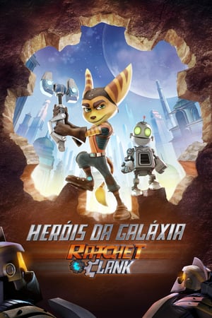 Poster Heróis da Galáxia: Ratchet e Clank 2016