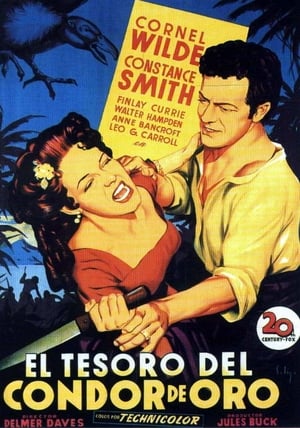 Poster El tesoro del Cóndor de Oro 1953