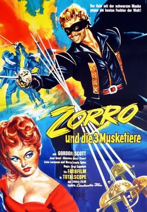 Poster Zorro und die drei Musketiere 1963