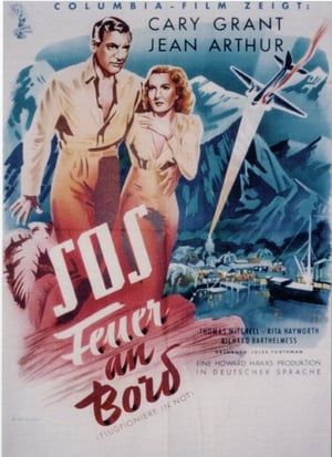 Poster SOS Feuer an Bord 1939