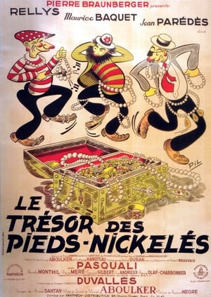 Poster Le Trésor des Pieds-Nickelés 1950