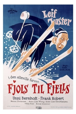 Poster Fjols til fjells 1957