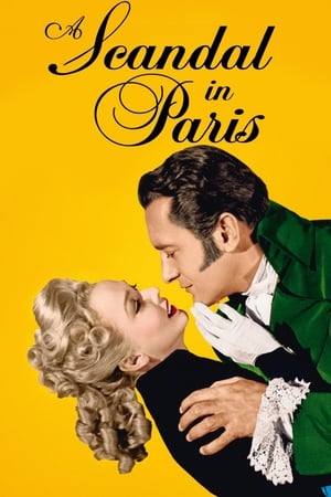 Poster A Scandal in Paris 1946