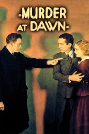 Poster Murder at Dawn 1932