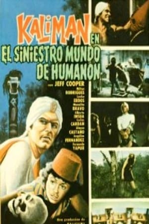 Poster Kalimán en el siniestro mundo de Humanón 1976